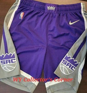 Buddy Hield Sacramento Kings Team Issued Game Worn Nike NBA 75th Year Shorts - Picture 1 of 8
