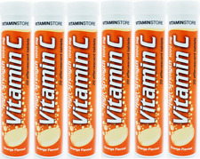 Vitamin C High Strength Effervescent Tablets 1000mg Orange Flavour (120 Tablets)