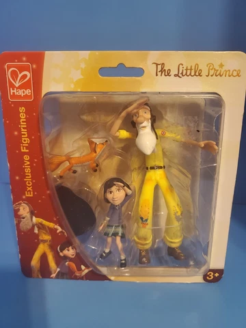 The Little Prince ~ Hape Exclusive Figurines Set 824764 ~ Aviator Girl Fox ~ NEW Cover