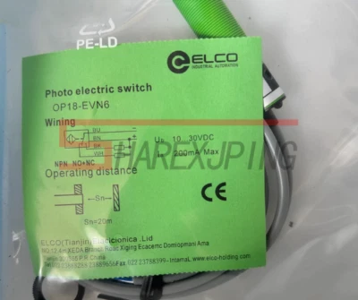 New One FOR ELCO Photoelectric switch OP18-EVN6 - Image 1 of 3