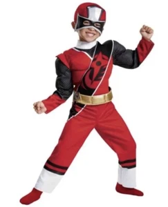 Power Ranger Ninja Steel Costume Toddler, Sizes are 2T, 3T/4T. 2 Piece Costume - Picture 1 of 5