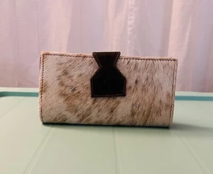 Neue Geldbörse Leder Rindsleder Damen - Bild 1 von 7