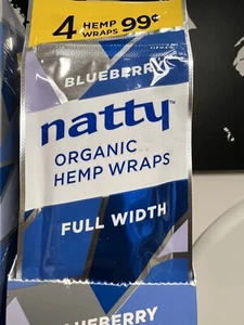 Natty Natural Papers (3 Count) Blueberry - Picture 1 of 2