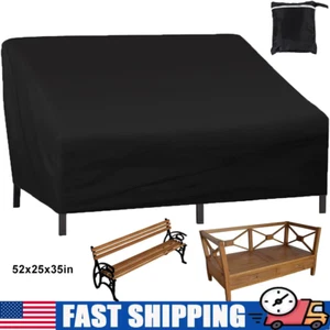 Heavy Duty Waterproof Patio Loveseat Cover Lawn Outdoor Bench Furniture Cover - Picture 1 of 19