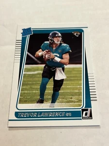 2021 DONRUSS TREVOR LAWRENCE #201 RATED ROOKIE JAGUARS - Picture 1 of 2