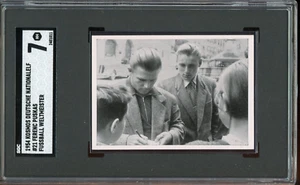 1954 Kosmos Deutsche Fussball Weltmeister Ferenc Puskas #21 SGC 7 NM - Picture 1 of 2