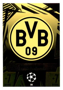 2023-24 Topps Match Attax UEFA Club Comp #208 Vereinsabzeichen Borussia Dortmund - Bild 1 von 2