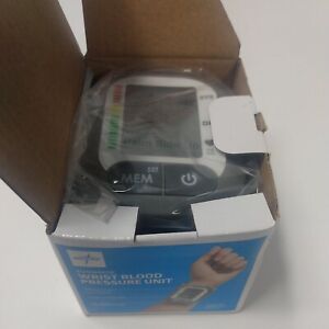 New Automatic Wrist Blood Pressure Monitoring Unit LARGE LCD