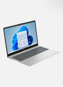 HP 15.6 inch Windows Laptop Intel Processor N200 4GB RAM 128 UFS Natural Silver - Picture 1 of 3