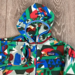 Chaqueta con capucha Patagonia cremallera completa 3T Synchilla niño polar - Imagen 1 de 4