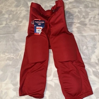 Rawlings | Pantalones de fútbol americano para juegos/práctica para adultos, ROJOS, ADULTOS pequeños NUEVOS CON ETIQUETAS Foto 1 de 4