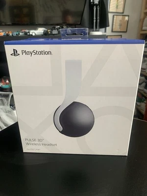 索尼 Pulse 3D 无线游戏耳麦 适用于 PlayStation 5 PS5 - 白色 — 第 1/4 张图片