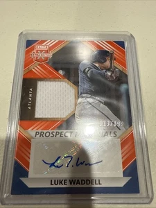 2022 Elite Extra Edition Luke Waddell /25 Orange Prospect Materials Auto Relic - Bild 1 von 6