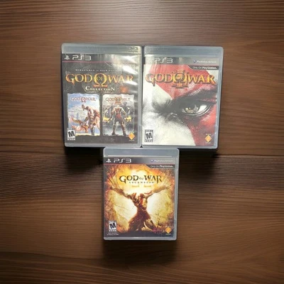God of War Collection 1 2, 3 III y Ascension Bundle (PlayStation 3 PS3) Completo Foto 1 de 4