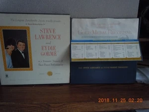 LAWRENCE, STEVE/EYDIE GORME Vinyl 5 LP...ROMANTIC..LONGINES...VG+/VG++...'67 - Bild 1 von 1
