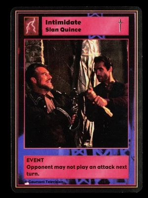 Intimidate Slan Quince Highlander: The Card Game Trading Card  CCG - Image 1 of 2