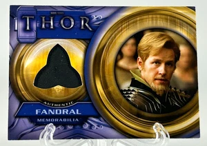 Thor Fandral F8 Authentic Wardrobe Memorabilia Card 2011 Marvel - Picture 1 of 2