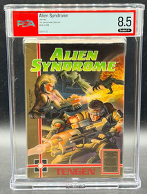 Alien Syndrome Nintendo NES Jacksonville Coll. Sealed PSA 8.5 A+ NOT WATA TENGEN