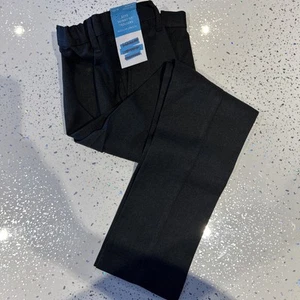 John Lewis Boys Grey Charcoal Skinny Fit School Trousers Age 9 (23.5 Inch Waist) - Picture 1 of 6