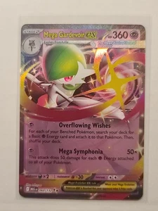 Pokemon Mega Evolution Mega Gardevoir EX 60/132 Doble Raro - Imagen 1 de 2