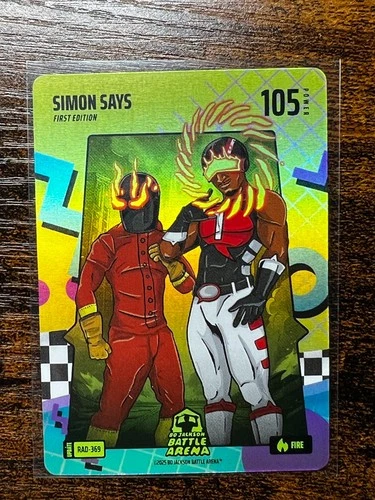 2025 Bo Jackson Battle Arena Update Simon Says #RAD-369 80'S RAD Fire Parallel🔥