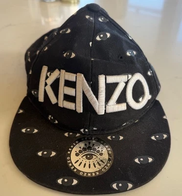 Chapéu Masculino Vintage Kenzo "Evil Eye" M/G - Imagem 1 de 4