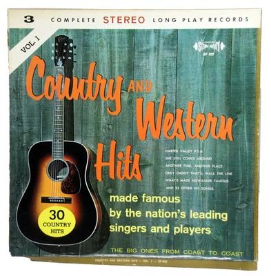 12" Vinyl - COUNTRY and WESTERN HITS Vol.1 - Bild 1 von 2