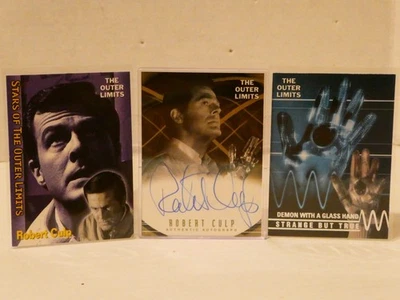 2002 ROBERT CULP AUTOGRAPH A2 Outer Limits Premiere Edition PACK FRESH NrMt - Image 1 of 2