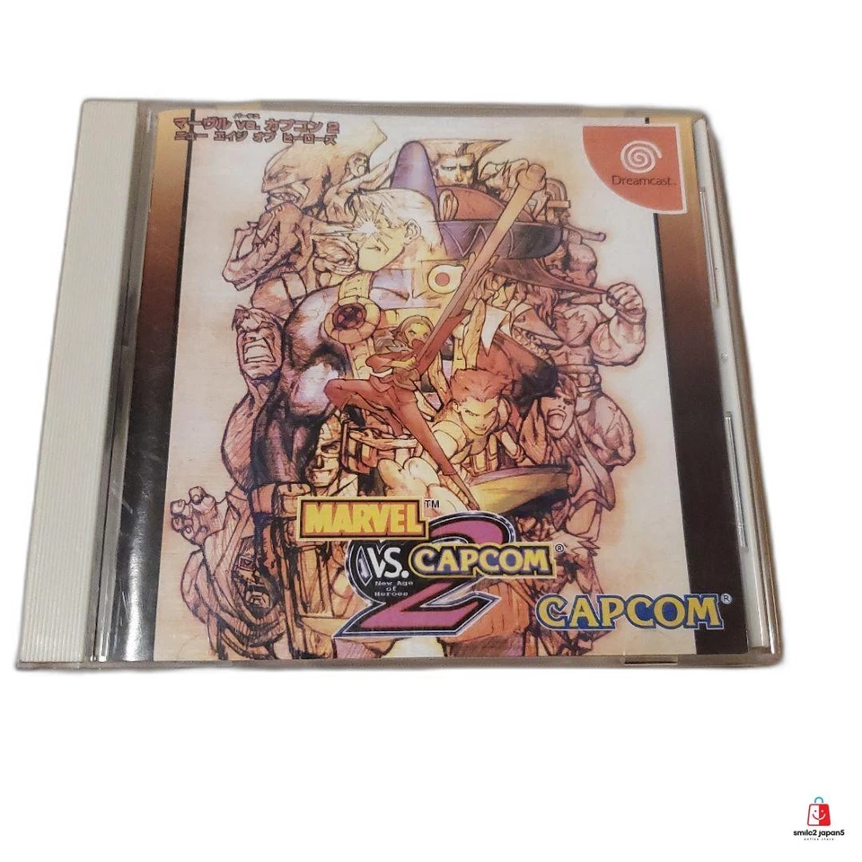 Marvel vs. Capcom 2 Sega Dreamcast video game "good" Japan Used - Image 1 of 4