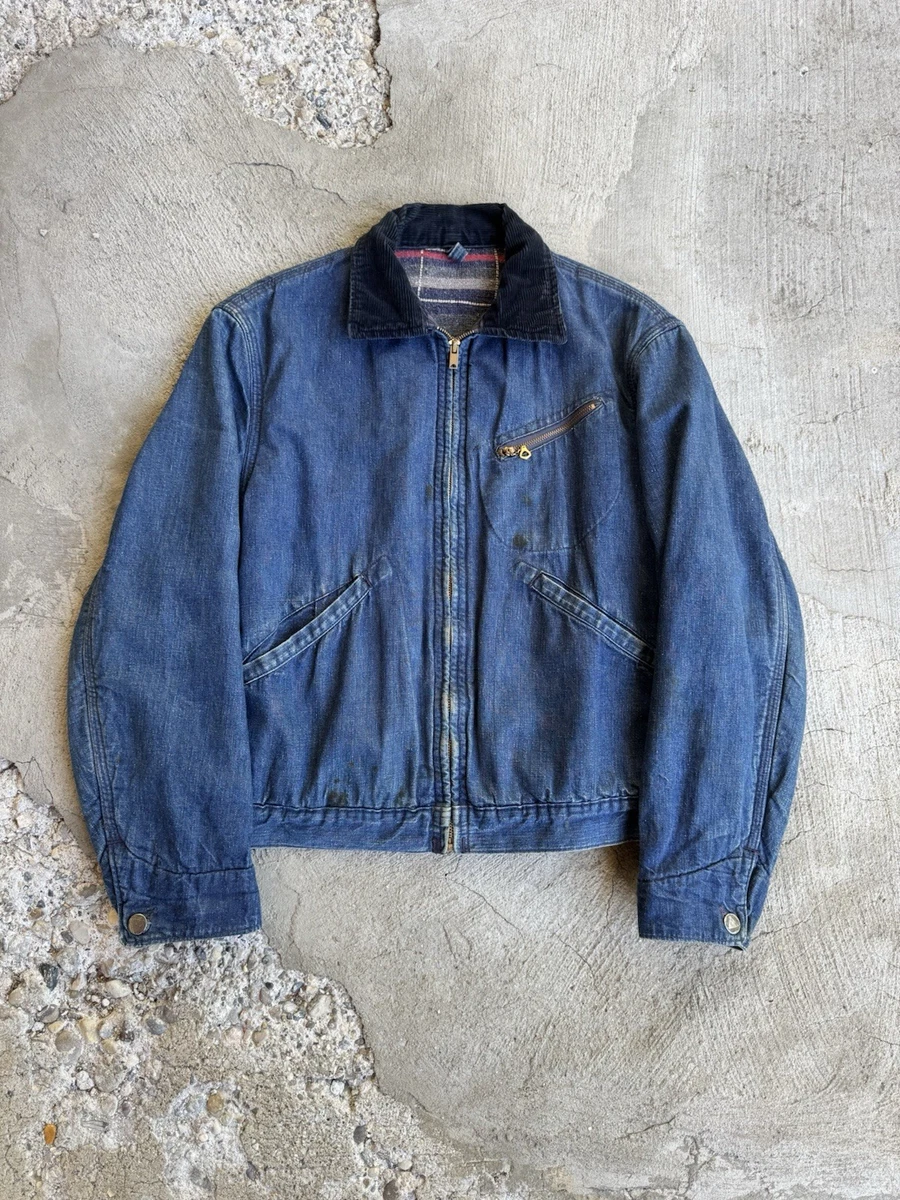 1950s Denim Chore Jackets for Men for sale | eBay