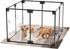 Dog Playpen Pet Pen X Pens For Dogs Crate Cage Kennel Dog Fence Clear Dog Plaype