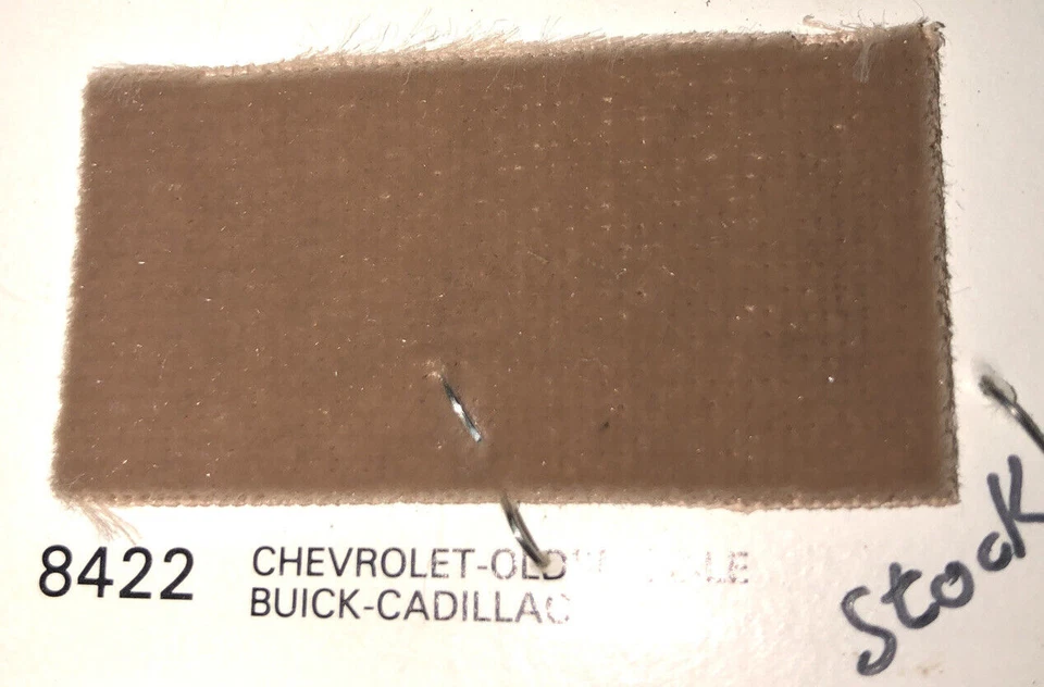 1988 Chevrolet Oldsmobile Buick Cadillac Detroit Body Cloth # 8422 Prima II OEM - Image 1 of 1