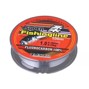 Super Strong 109yd Fishing Line Nylon Crystal Clear Cord Lightweight String Wire - Picture 1 of 23