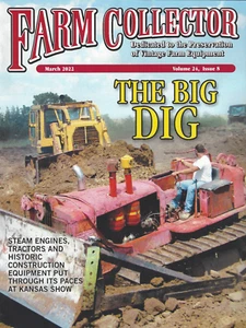 Bauernhof Sammler Antik Traktor Magazin Vintage Bauernhof Ausrüstung März 2022 - Bild 1 von 2