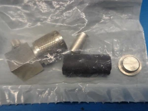 1) CONECTOR COAXIAL TC-240-TM-RA TIMES TNC TNC PIN R/A CRIMP 50ohm LMR-240 - Imagen 1 de 3