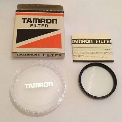 OLD NEW STOCK TAMRON 55MM CROSS SCREEN SCREW IN FILTER IN ITS BOX MADE IN JAPAN - Image 1 of 4