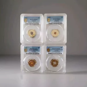 Bulk Lot Of 4 Australian Coins $2 Graded Pcgs Unc. - Picture 1 of 3