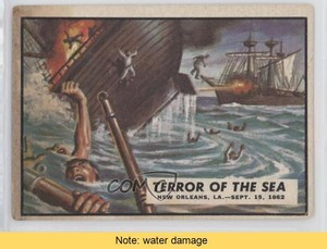 1962 Topps Civil War News Terror of the Sea #31 READ 0s4