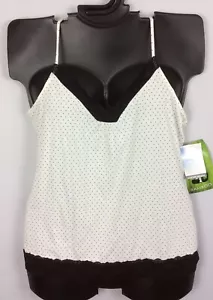 NWT XL Wild Bleu Blue Bamboo Sleep or Day Cami Top Cool Moisture Control DOT - Picture 1 of 11