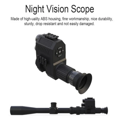 Megaorei Digital Night Scope Monocular 100-200M Travel Infrared I0G6 - Image 1 of 4