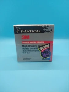 Imation 3M High Density DS HD IBM Formatted 3.5” Diskettes 10 Floppy Discs. - Afbeelding 1 van 7