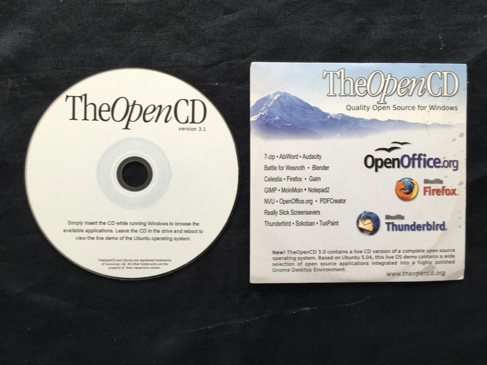 THE OPEN CD - Image 1 of 1