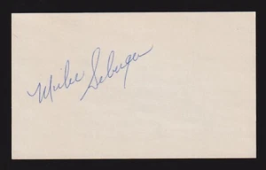 Mike Seberger ( RHP Minors 1973-77 ) MIN LAD SIGNED AUTOGRAPH AUTO 3x5 INDEX COA - Picture 1 of 1