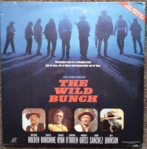 WILD BUNCH Laserdisc Peckinpah William Holden Robert Ryan Ernest Borgnine NTSC - Picture 1 of 12