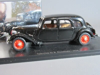 A582 Atlas 36 Citroën 11 Commerciale 1939 Nero Saga Tractions 1:43 Base - Immagine 1 di 4