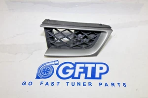06-07 SUBARU WRX STI OEM LH LEFT DRIVER DRIVERS UPPER GRILLE SECTION SGM GRAY - Picture 1 of 9
