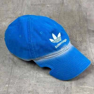 Gorra BALENCIAGA x ADIDAS con logotipo del trébol azul/blanco - Imagen 1 de 3