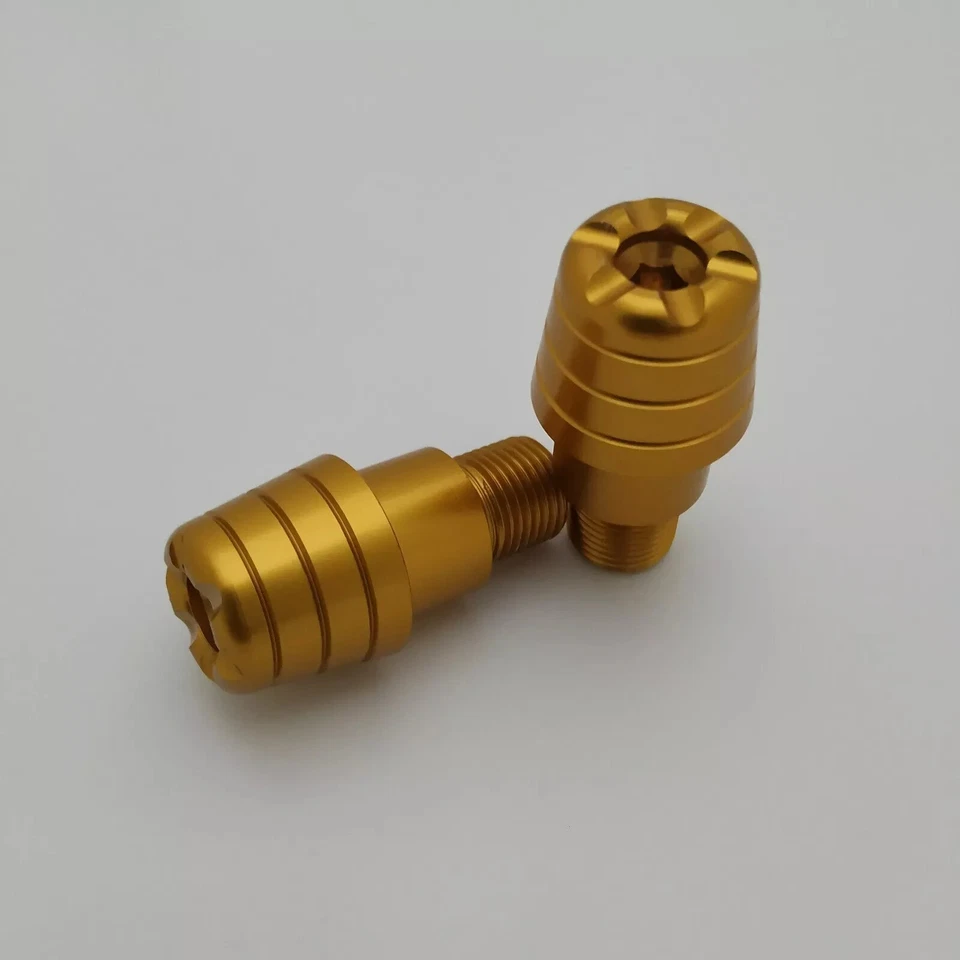 Stabilizzatori Contrappesi Bilancieri Manubrio Oro Yamaha TMax T-Max 560 2020-24 - Immagine 1 di 1