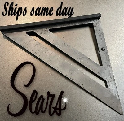 Cuadrado de velocidad Craftsman vintage Foto 1 de 4