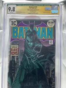 Batman #125; AlexRossArt.com exclusive; signed by ALEX ROSS & MICHAEL KEATON - Picture 1 of 5